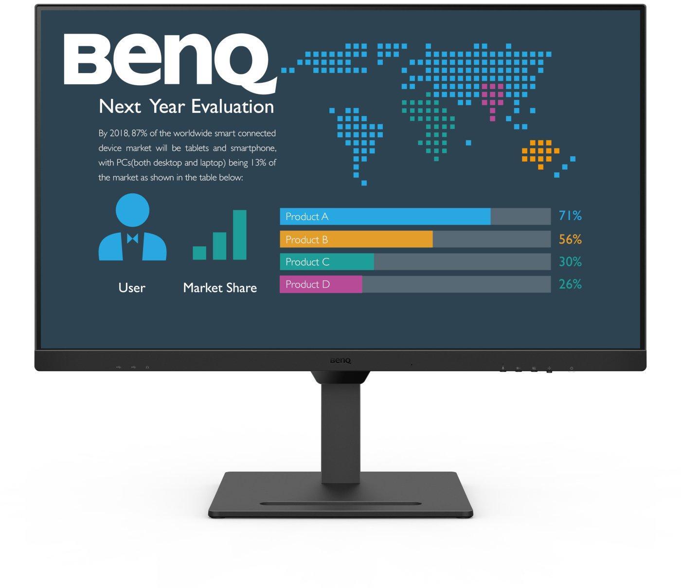 Monitor BenQ Business 32" BL3290QT IPS QHD 75Hz USB-C (PD65W) Daisy Chain