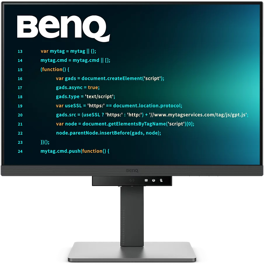 Monitor BenQ Programming 24.1" RD240Q IPS WQXA 16:10 HDR10 Daisy Chain USB-C (PD90W) Coding Modes