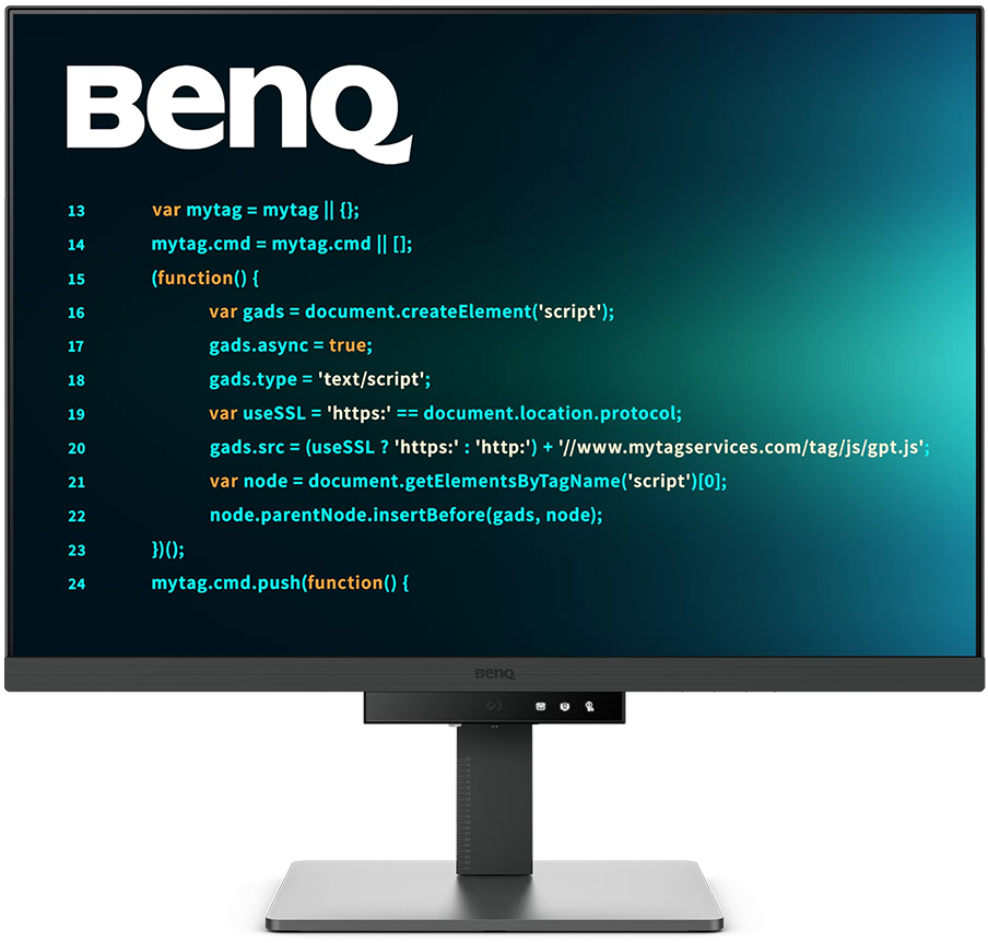 Monitor BenQ Programming 28.2" RD280U IPS 4K+ Daisy Chain USB-C (PD90W) Coding Modes Backlight MoonHalo