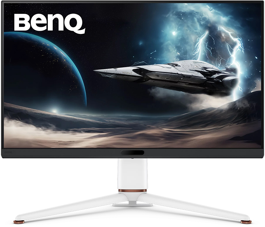 Monitor BenQ MOBIUZ 32" EX321UX IPS 4K 144Hz 1ms HDR1000, KVM  FreeSync Premium Pro Game Console Compatibility