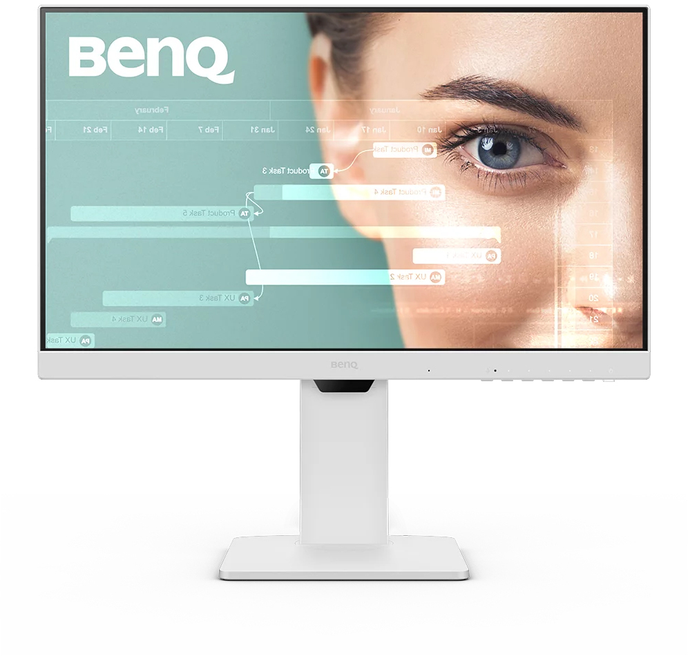 Monitor BenQ 24" GW2486TC IPS FHD 100Hz USB-C Aj. Altura