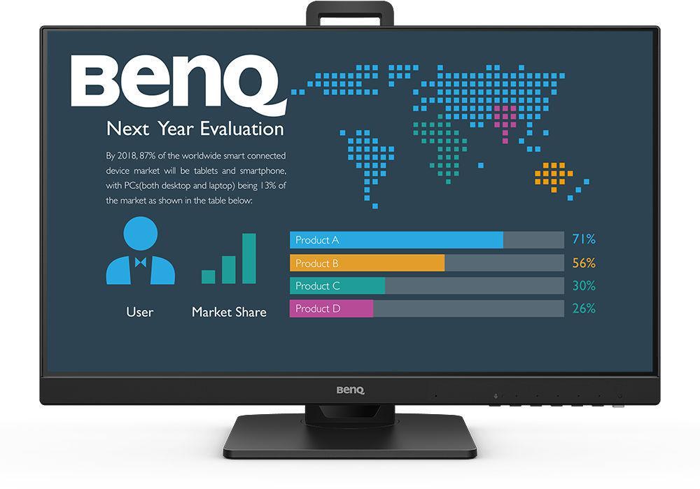 Benq - Monitor BenQ Business 23.8" BL2486TC IPS FHD 100Hz USB-C (PD65W) Daisy Chain