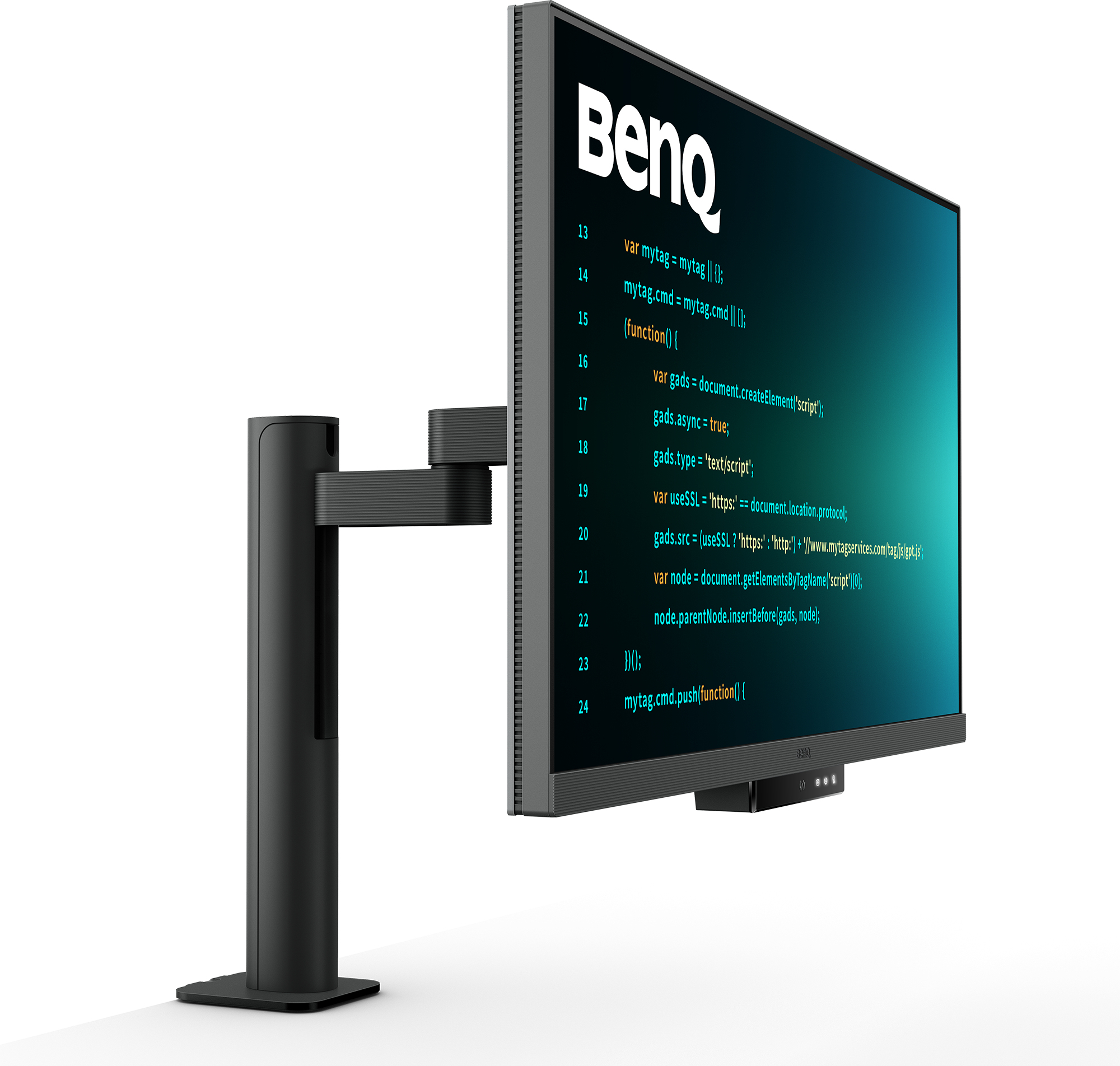 Monitor BenQ Programming 31" RD320UA IPS 4K 60Hz USB-C (90W) Coding Modes DualView Plus Flexible Arm