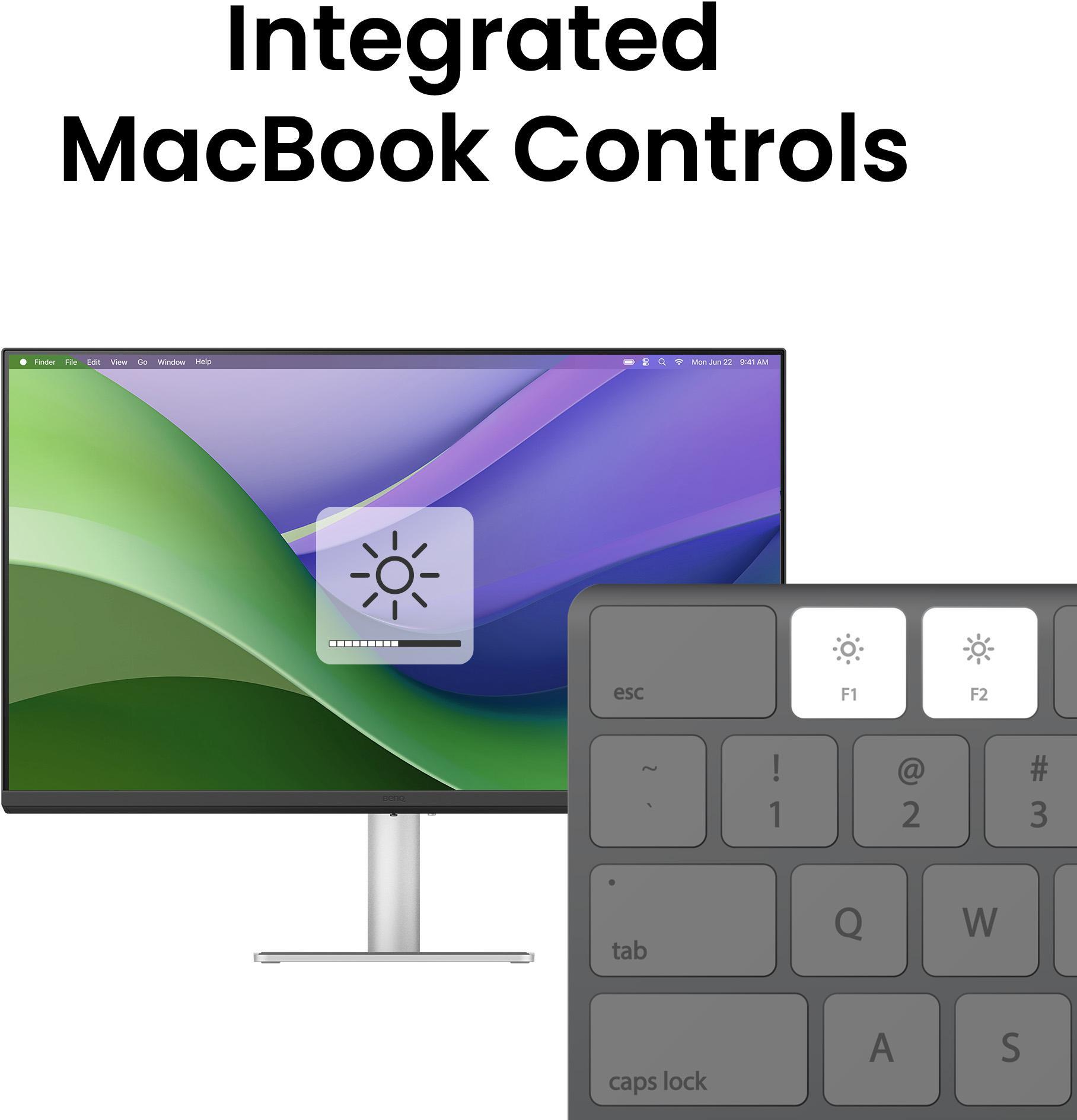 Benq - ** B Grade ** Monitor BenQ MacBook 31.5" MA320U IPS 4K 60Hz P3 MacBook Pro e MacBook Air USB-C (90W) Display HDR600