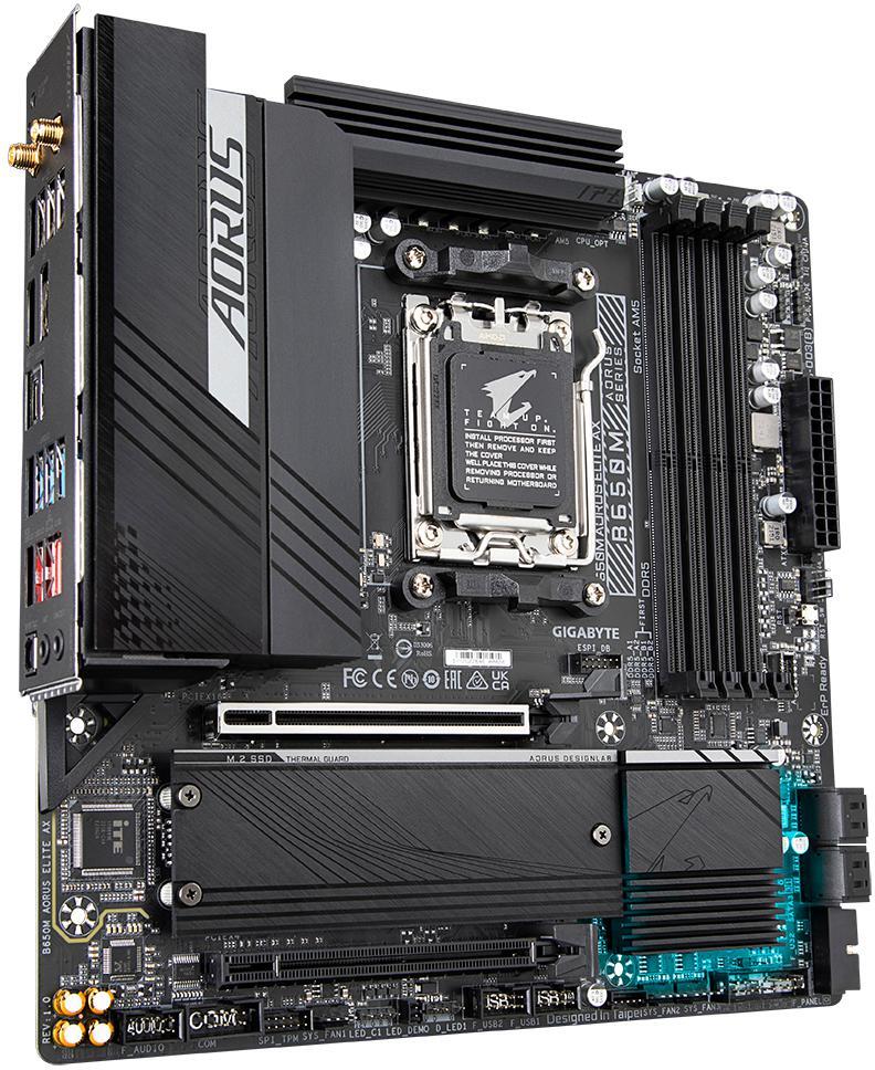 Gigabyte - Motherboard Gigabyte B650M Aorus Elite AX