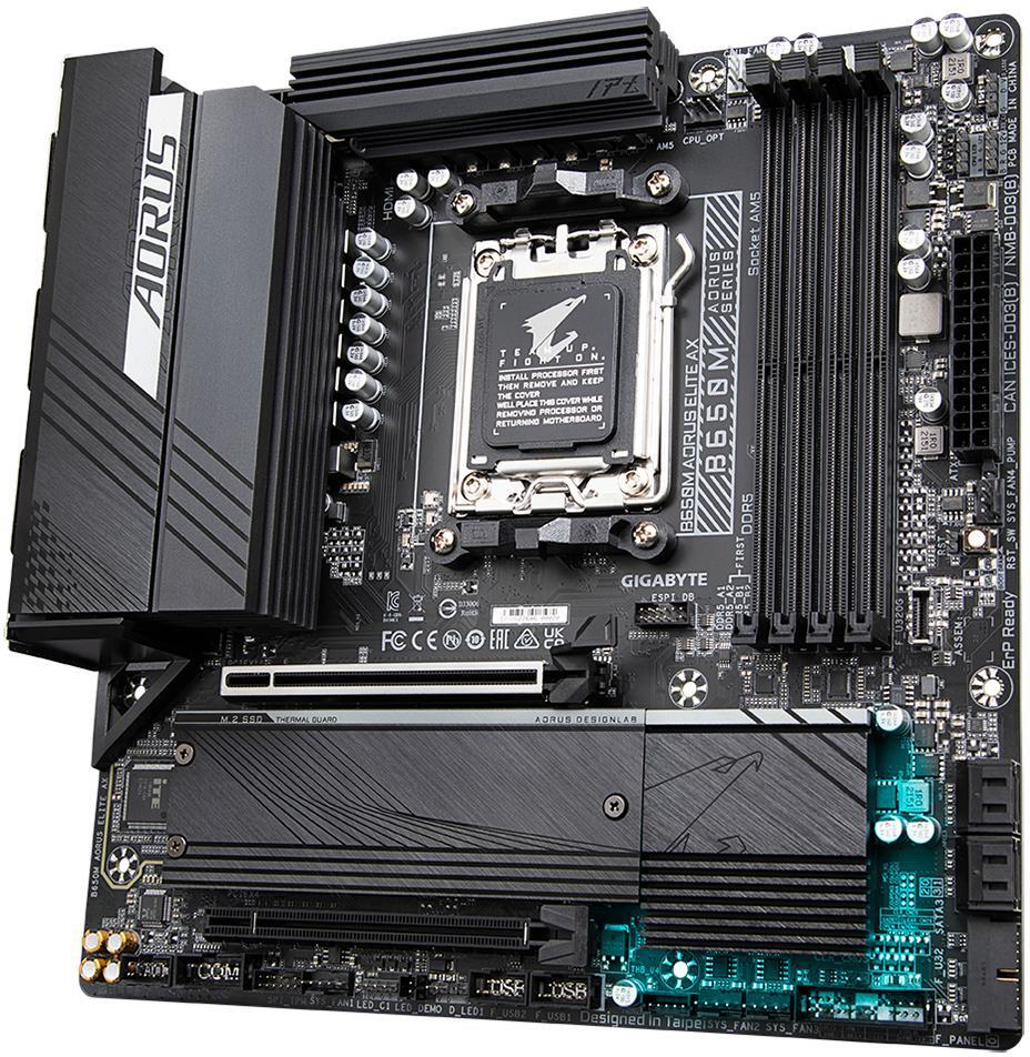 Gigabyte - Motherboard Gigabyte B650M Aorus Elite AX