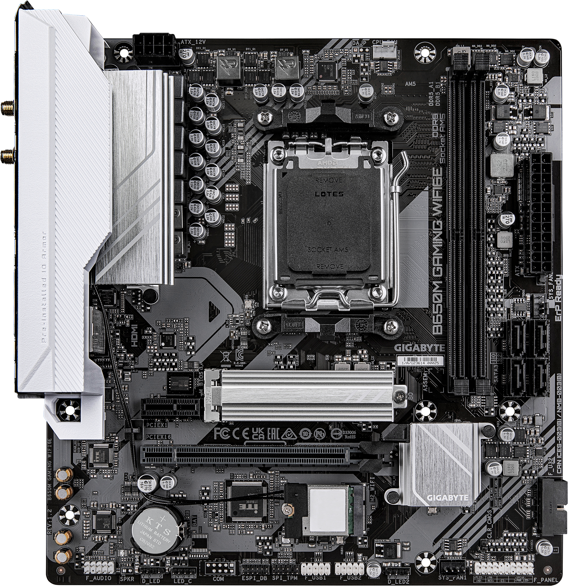 Gigabyte - Motherboard Gigabyte B650M Gaming WiFi 6E
