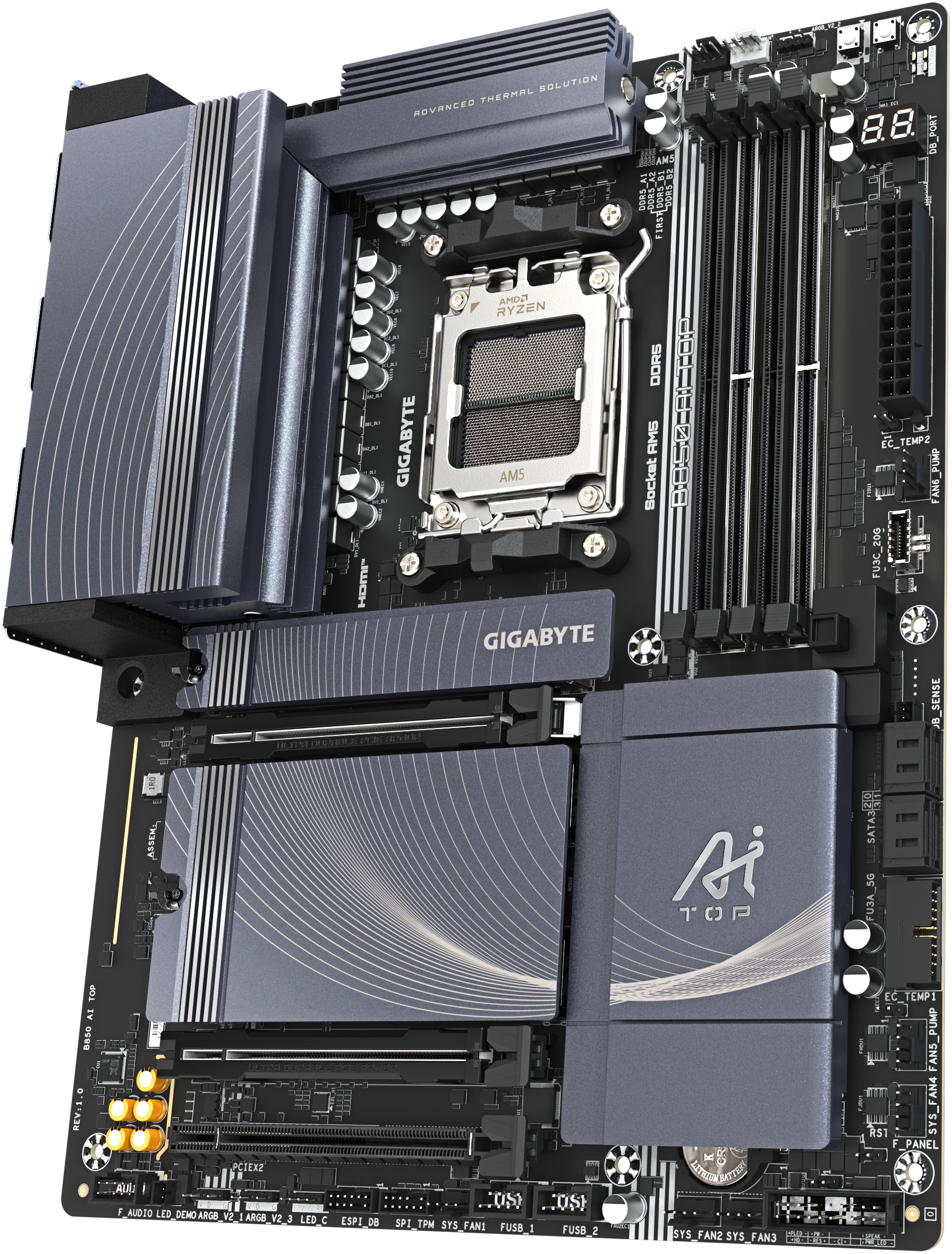 Gigabyte - Motherboard Gigabyte B850 AI TOP