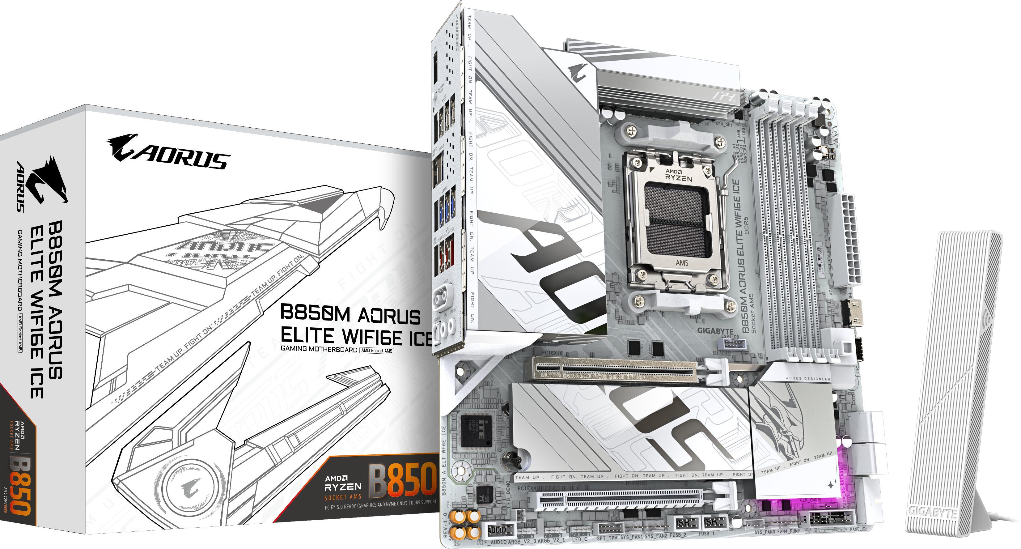 Motherboard Gigabyte B850M A ELT WF6E ICE