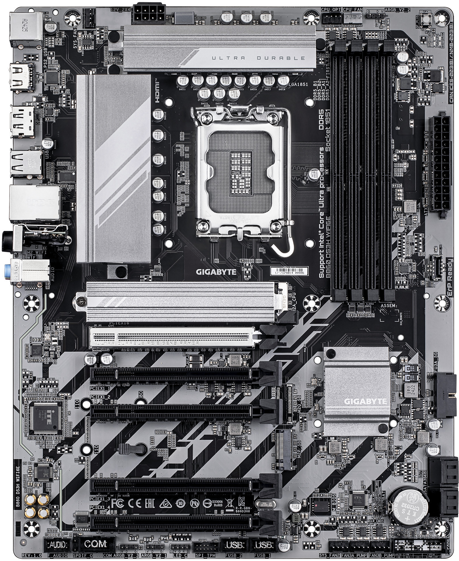 Gigabyte - Motherboard Gigabyte B860 DS3H WIFI6E