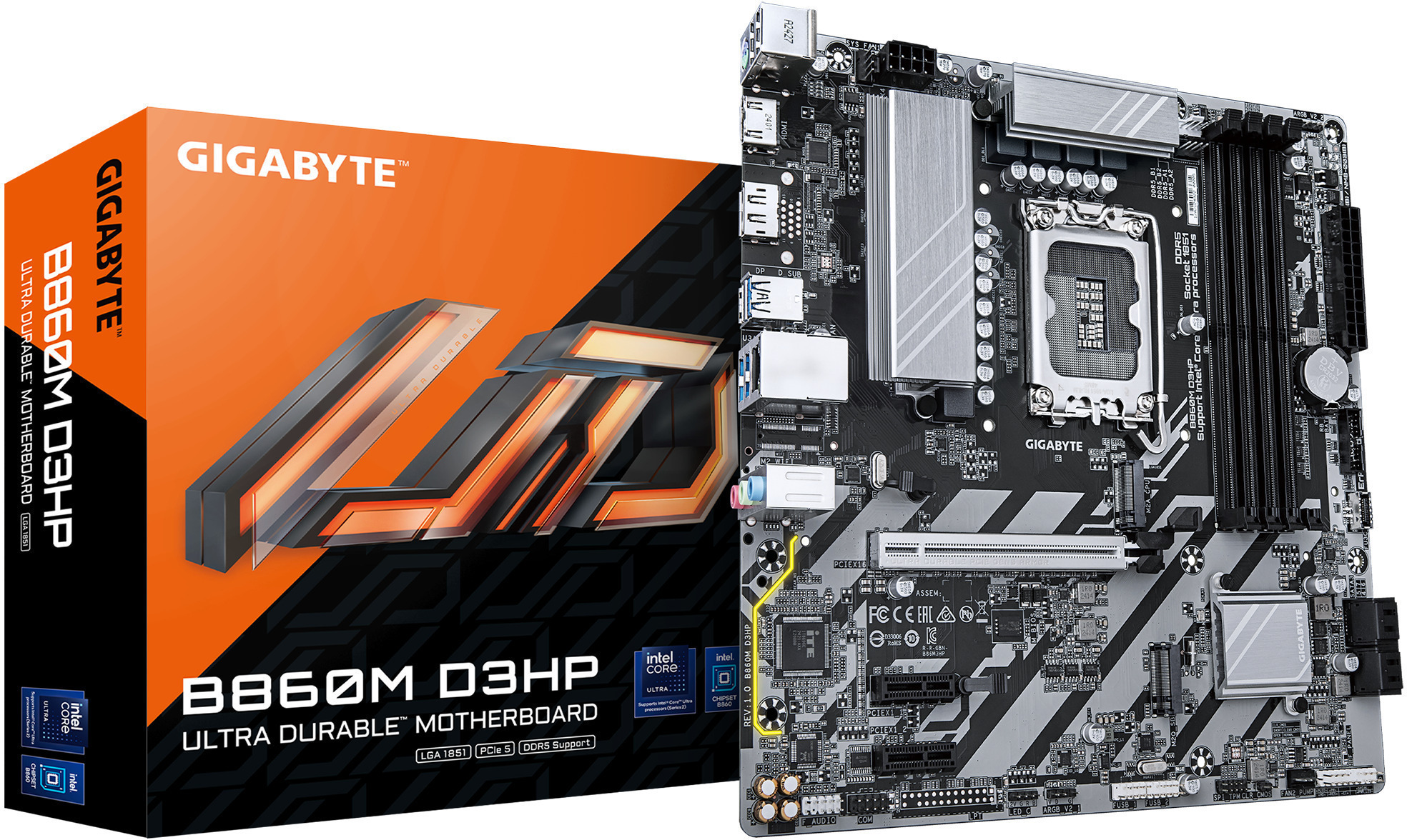 Gigabyte - Motherboard Gigabyte B860M D3HP