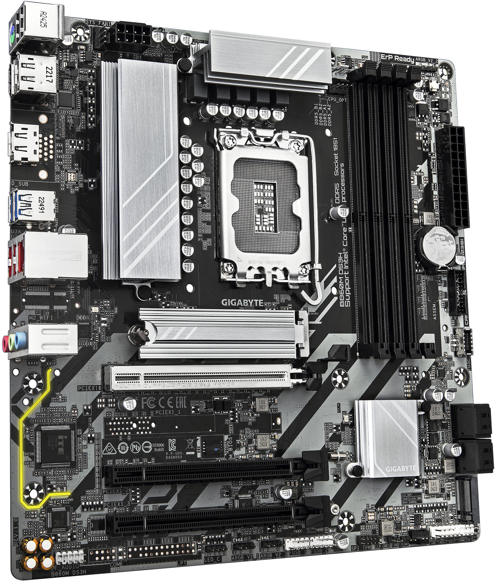 Gigabyte - Motherboard Gigabyte B860M DS3H