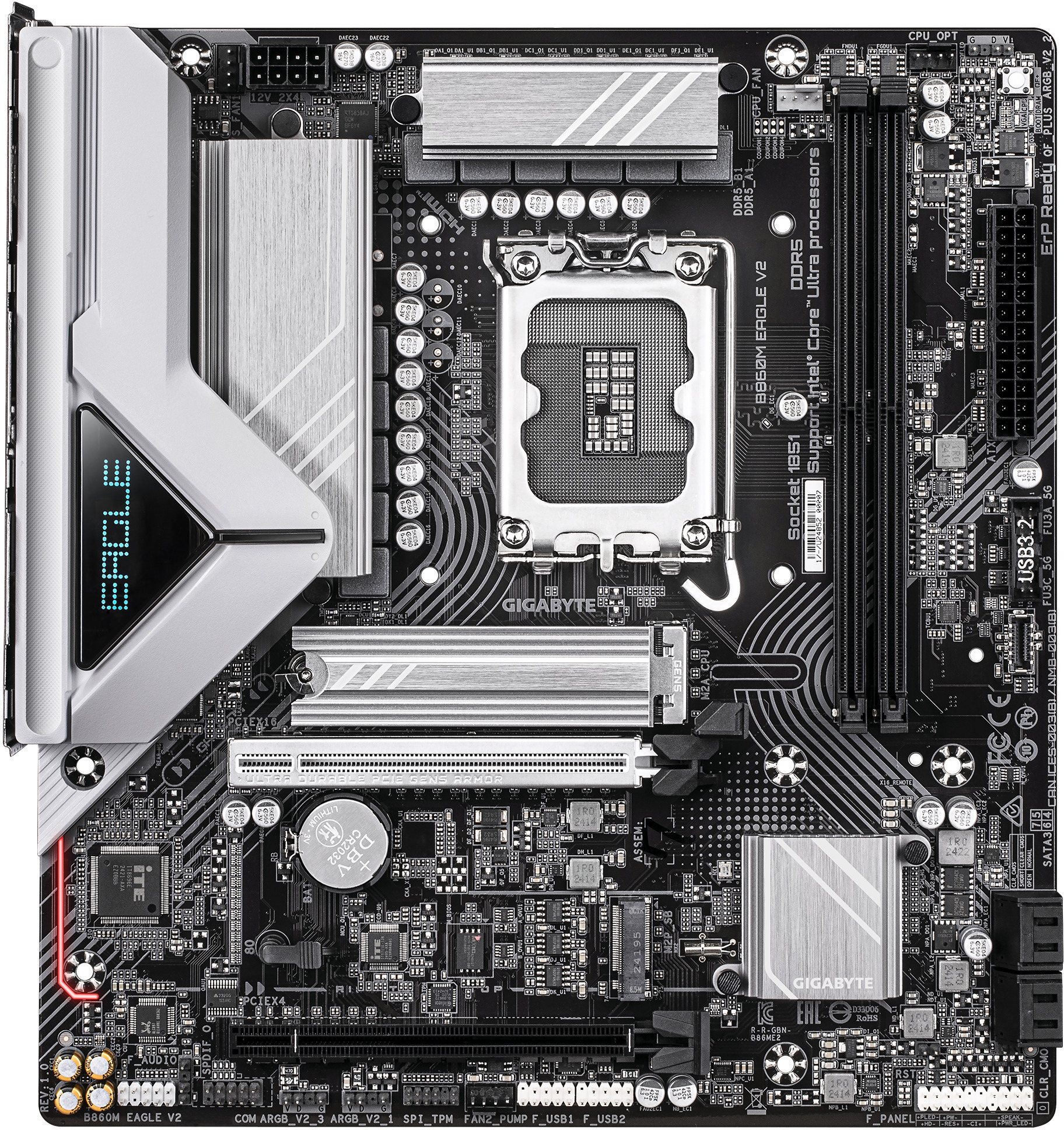 Gigabyte - Motherboard Gigabyte B860M EAGLE