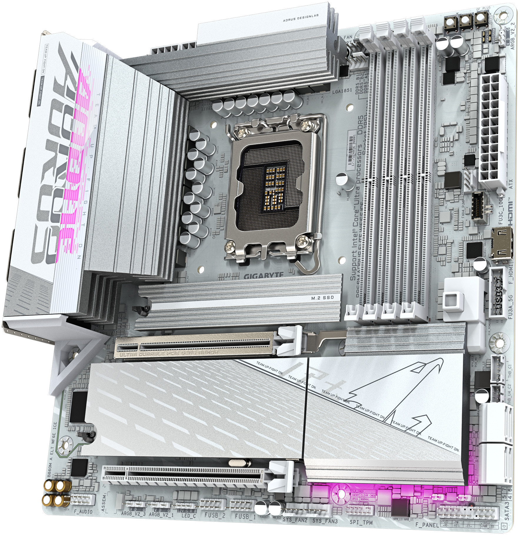 Gigabyte - Motherboard Gigabyte B860M A ELT WF6E ICE