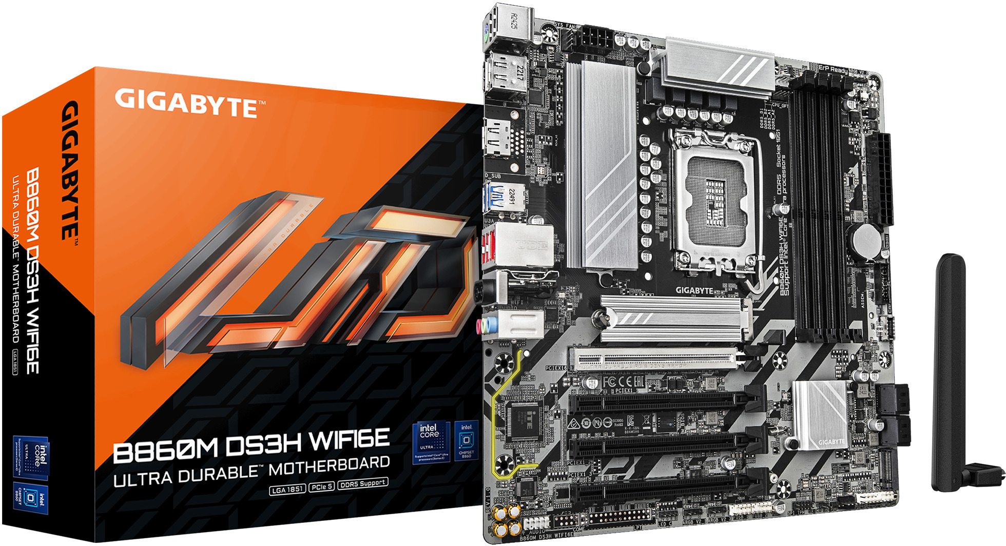 Gigabyte - Motherboard Gigabyte B860M DS3H WIFI6E