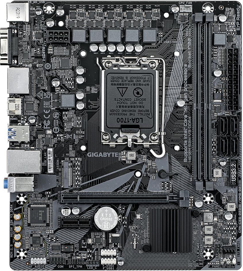 Gigabyte - Motherboard Gigabyte H610M S2H V3 DDR4