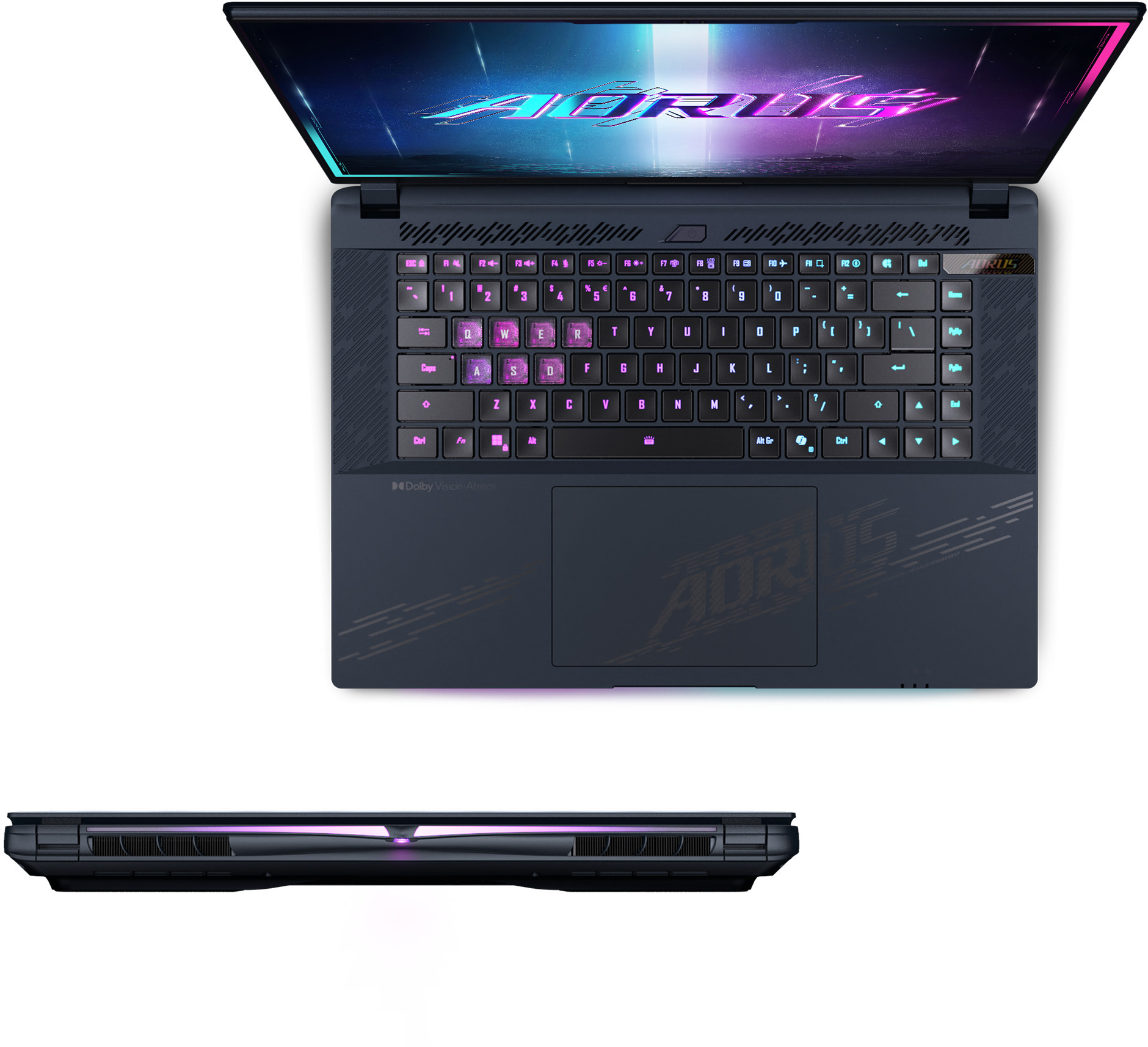 Gigabyte - Portátil Gigabyte AORUS Master 16 BYHC5PTE64SP 16" Ultra 9 275HX 32GB DDR5 1TB RTX 5080 OLED 240Hz W11 Pro