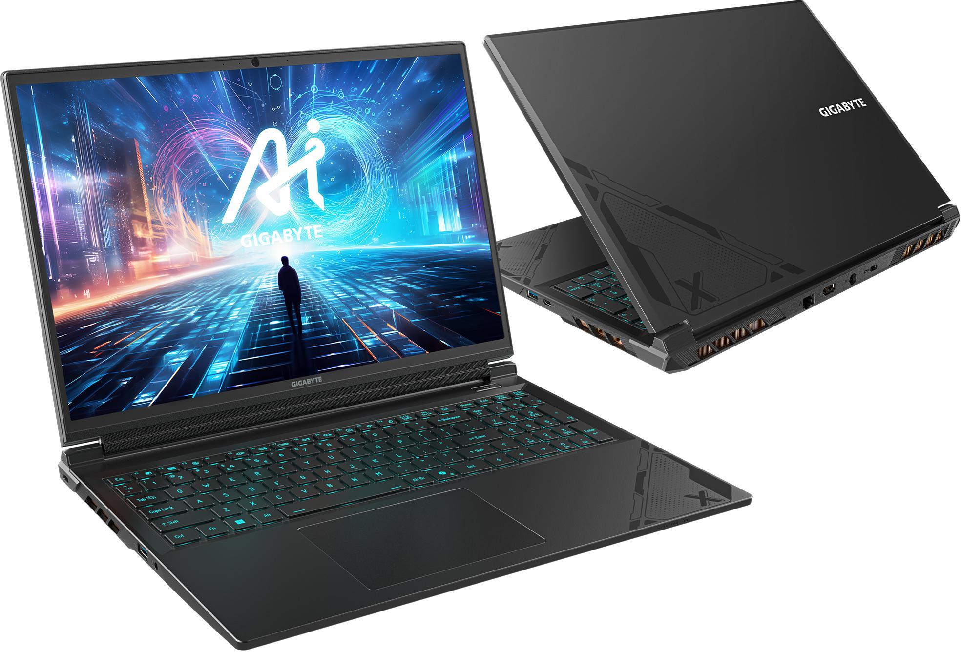 Gigabyte - Portátil Gigabyte G6X 9KG-43PT854SD 16" i7-13650HX 16GB DDR5 1TB RTX 4060 FHD+ 165Hz