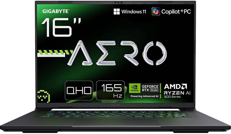 Picture of Picture of Portátil Gigabyte AERO X16 2WHA3PTC65AH 16" Ryzen AI 7 350 32GB DDR5 2TB RTX 5070 QHD+ 165Hz W11