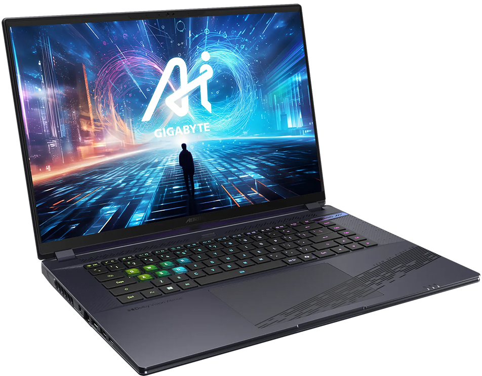 Gigabyte - Portátil Gigabyte AORUS 16X 9SG-43PTC64SH 16" i7-13650HX 32GB DDR5 1TB RTX 4070 QHD 165Hz W11