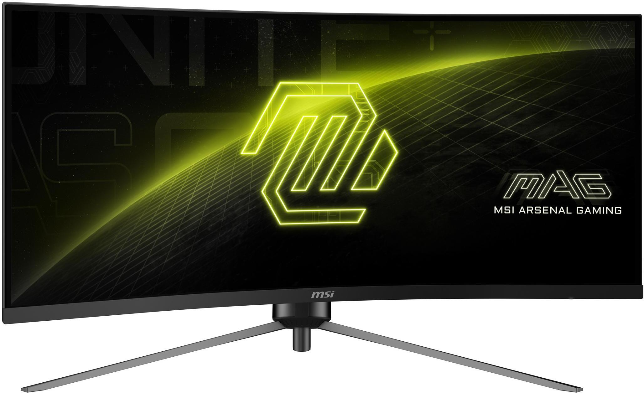 MSI - Monitor MSI 34" MAG 345CQR VA UWQHD 21:9 Curvo 180Hz FreeSync Premium HDR (1ms)