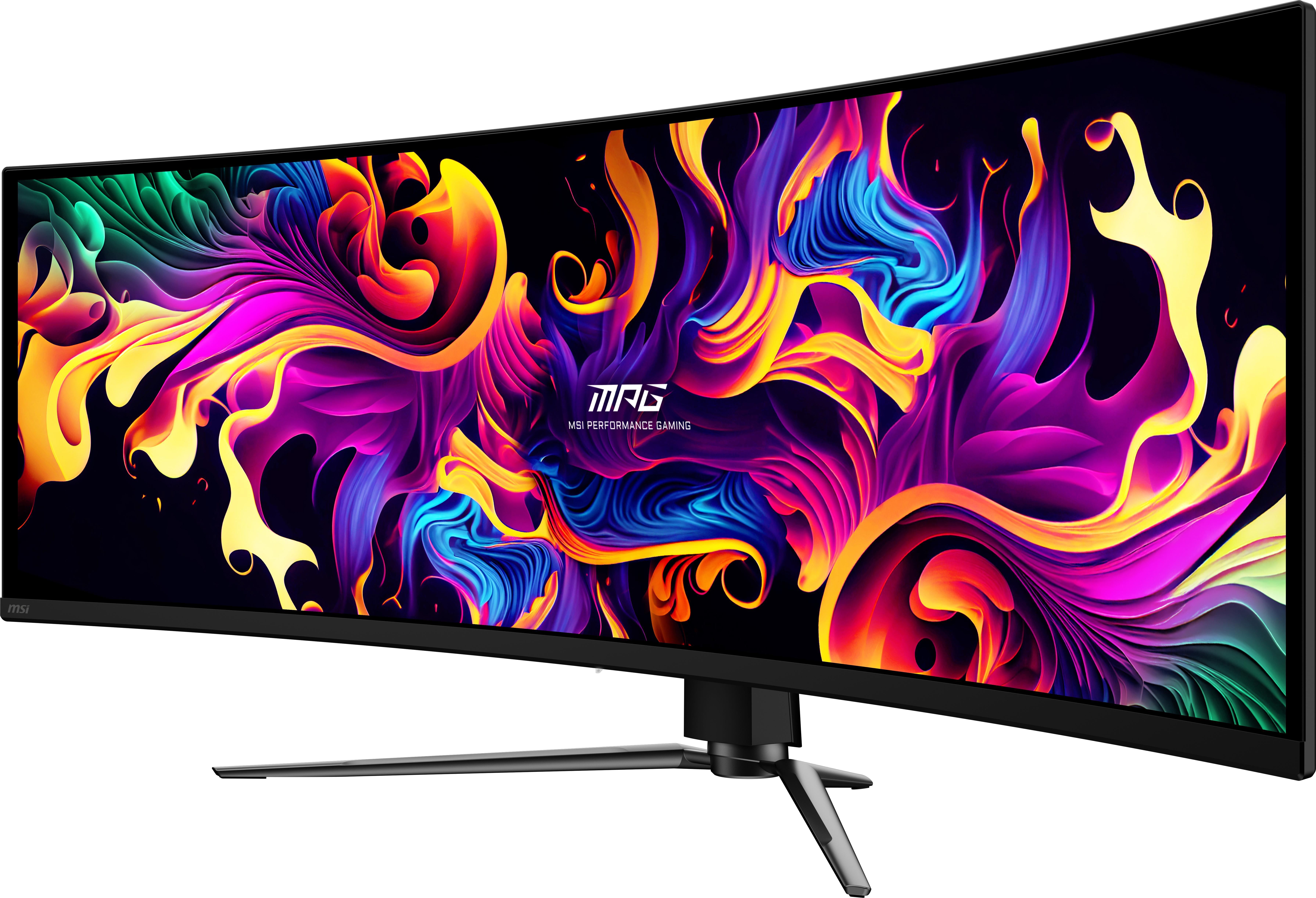 MSI - Monitor Curvo MSI MPG 491CQP QD-OLED 49" DQHD 144Hz USB-C