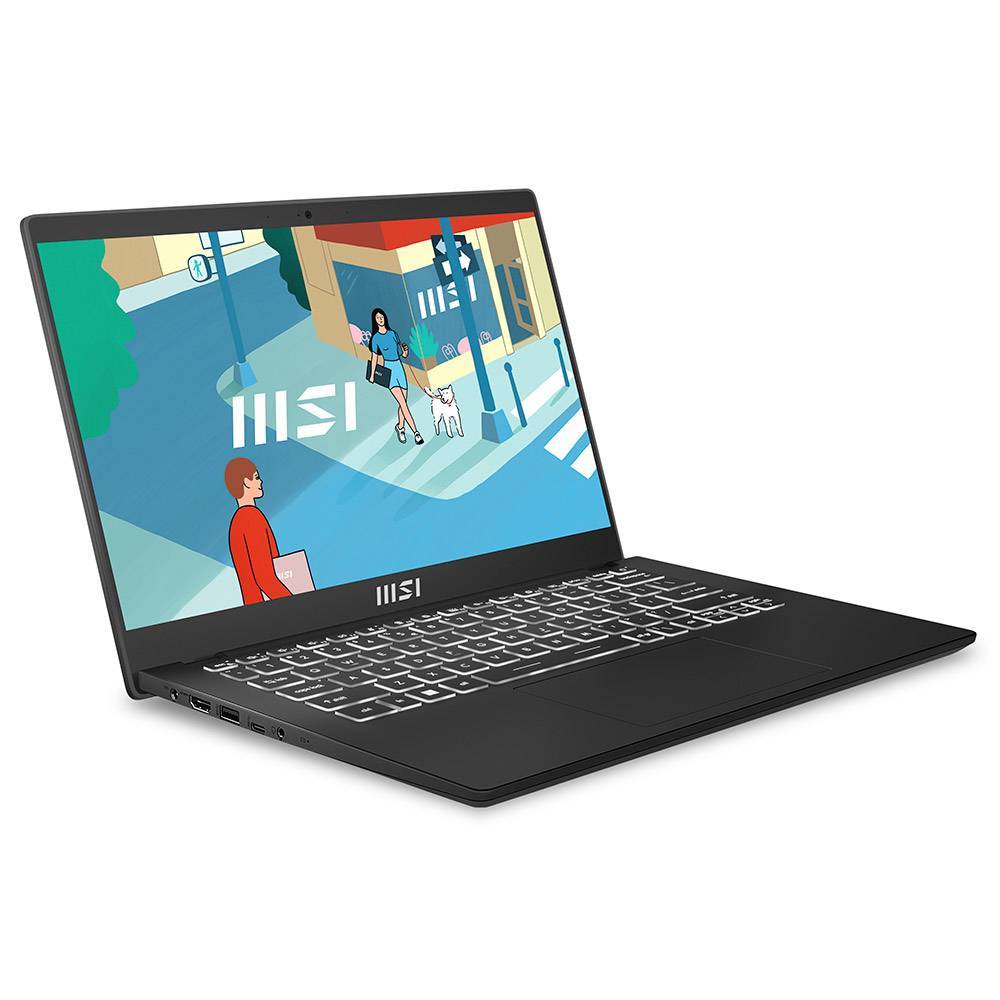 MSI - Portátil MSI Modern 14 C13M-601XPT 14" i7-1355U 16GB 512GB Iris Xe Graphics