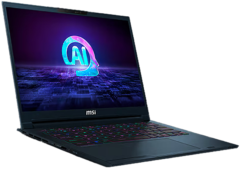 MSI - Portátil MSI Stealth 14 AI Studio A1VGG-076XPT 14" Ultra 9 185H 32GB DDR5 1TB RTX 4070 QHD+ 120Hz