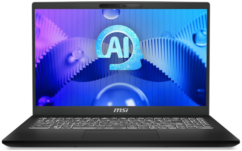 Portátil MSI Modern 15 H AI C1MG-069XPT 15.6" Ultra 7 155H 32GB DDR5 1TB Arc Graphics