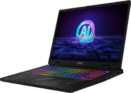 MSI - Portátil MSI Pulse 16 AI C1VFKG-067XPT 16" Ultra 7 155H 16GB DDR5 1TB RTX 4060 QHD+ 240Hz