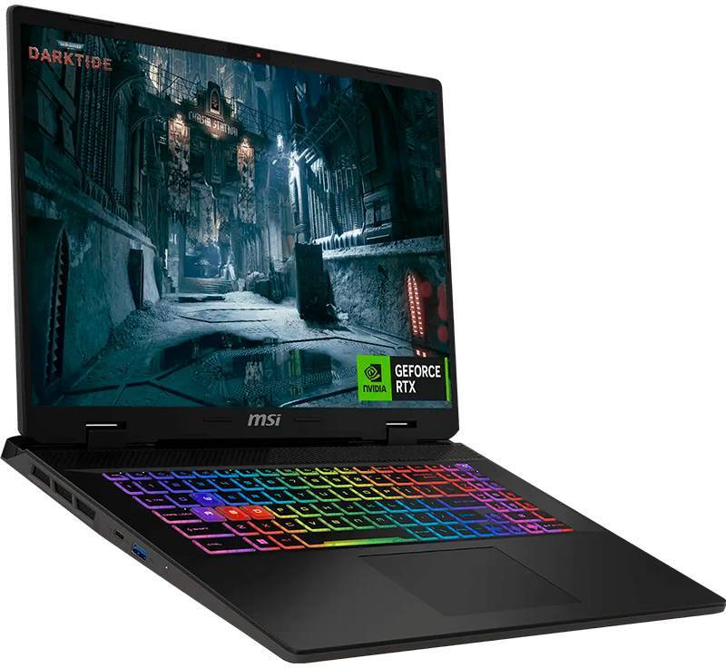 MSI - Portátil MSI Sword 17 HX B14VFKG-051XPT 17" i7-14700HX 16GB DDR5 1TB RTX 4060 FHD+ 165Hz