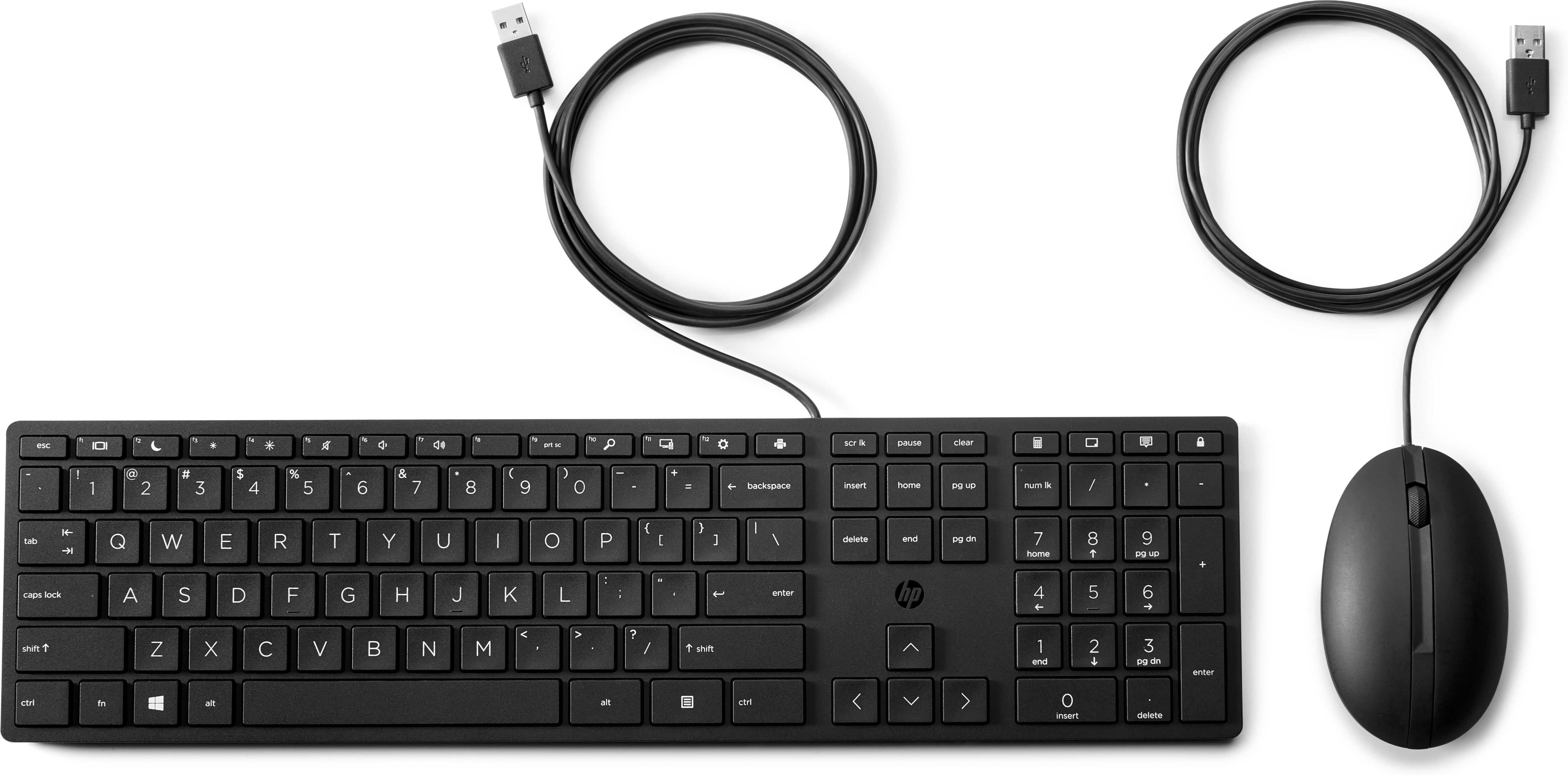 HP - Conjunto Teclado + Rato HP 320MK Com Fio