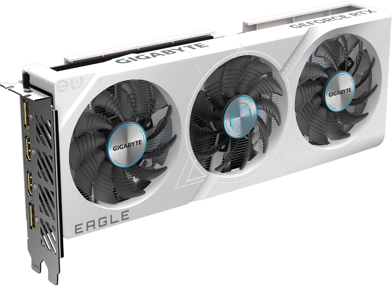 Gigabyte - Gráfica Gigabyte GeForce® RTX 4060 Eagle OC ICE 8GB GDDR6 DLSS3