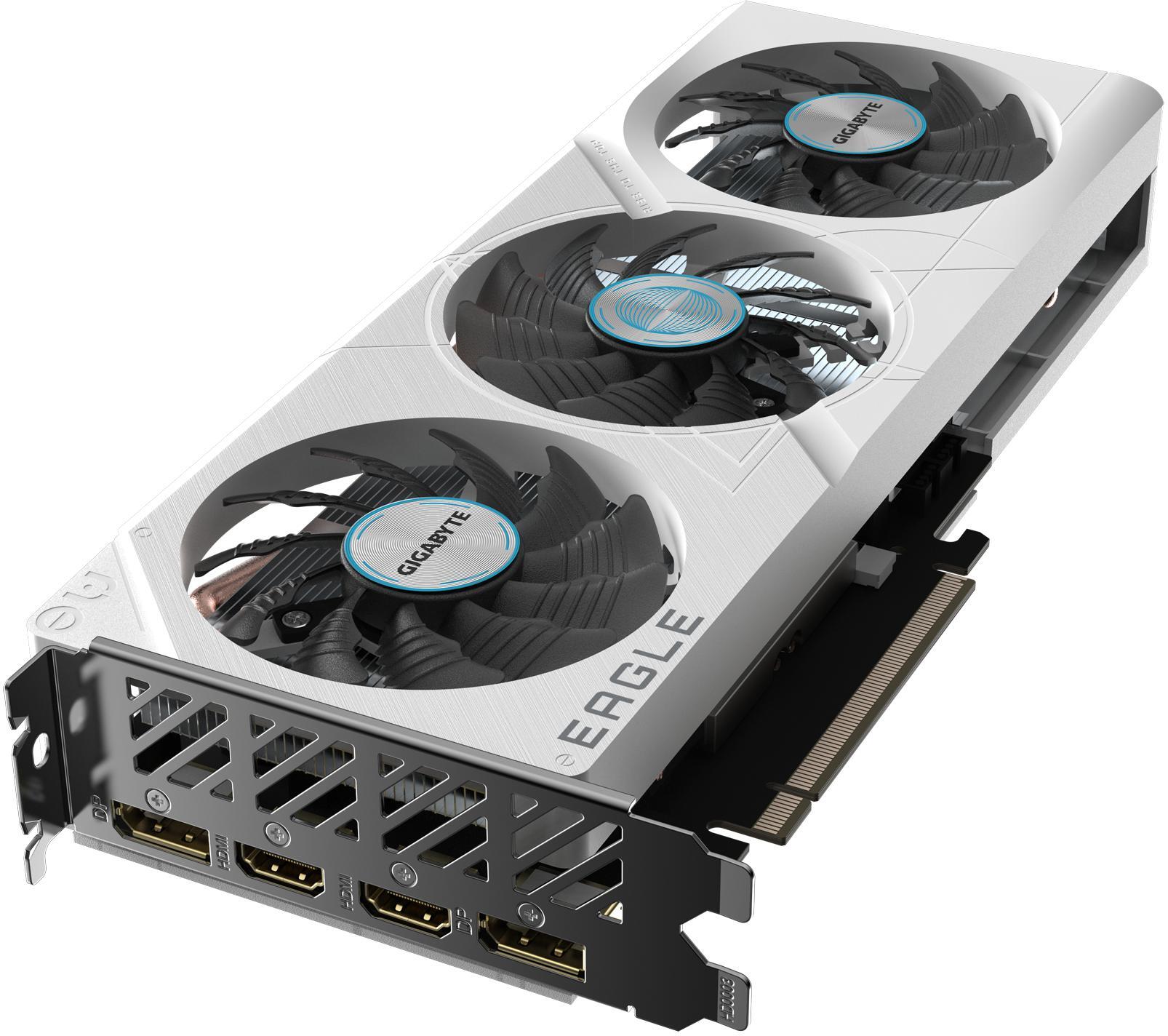 Gigabyte - Gráfica Gigabyte GeForce® RTX 4060 Eagle OC ICE 8GB GDDR6 DLSS3