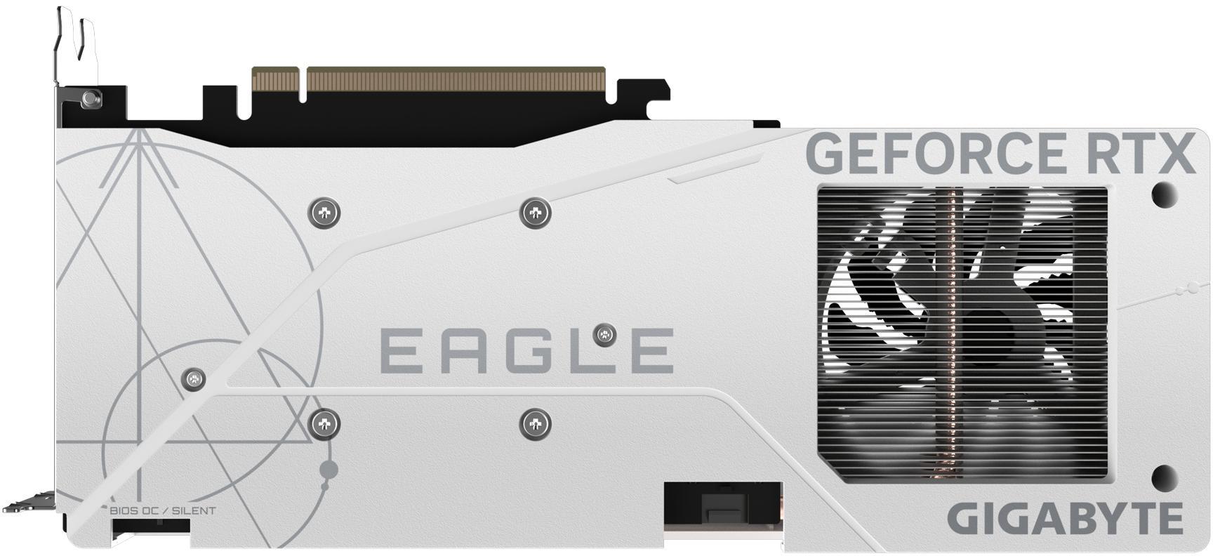 Gigabyte - Gráfica Gigabyte GeForce® RTX 4060 Eagle OC ICE 8GB GDDR6 DLSS3