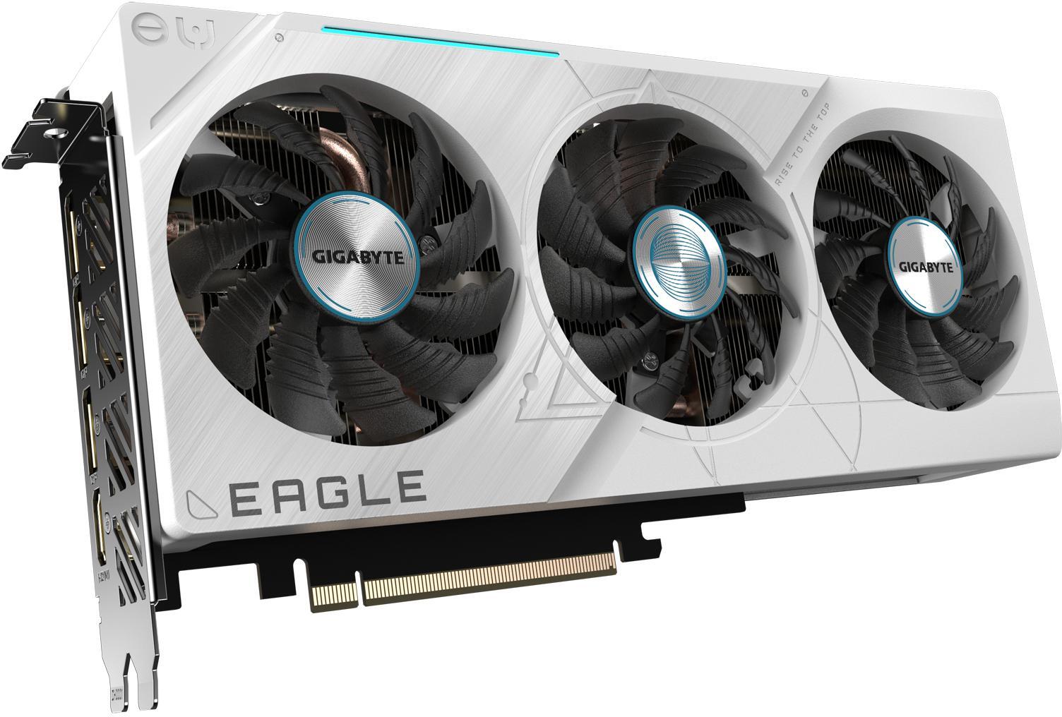 Gigabyte - Gráfica Gigabyte GeForce® RTX 4070 SUPER Eagle OC ICE 12GB GDDR6X DLSS3