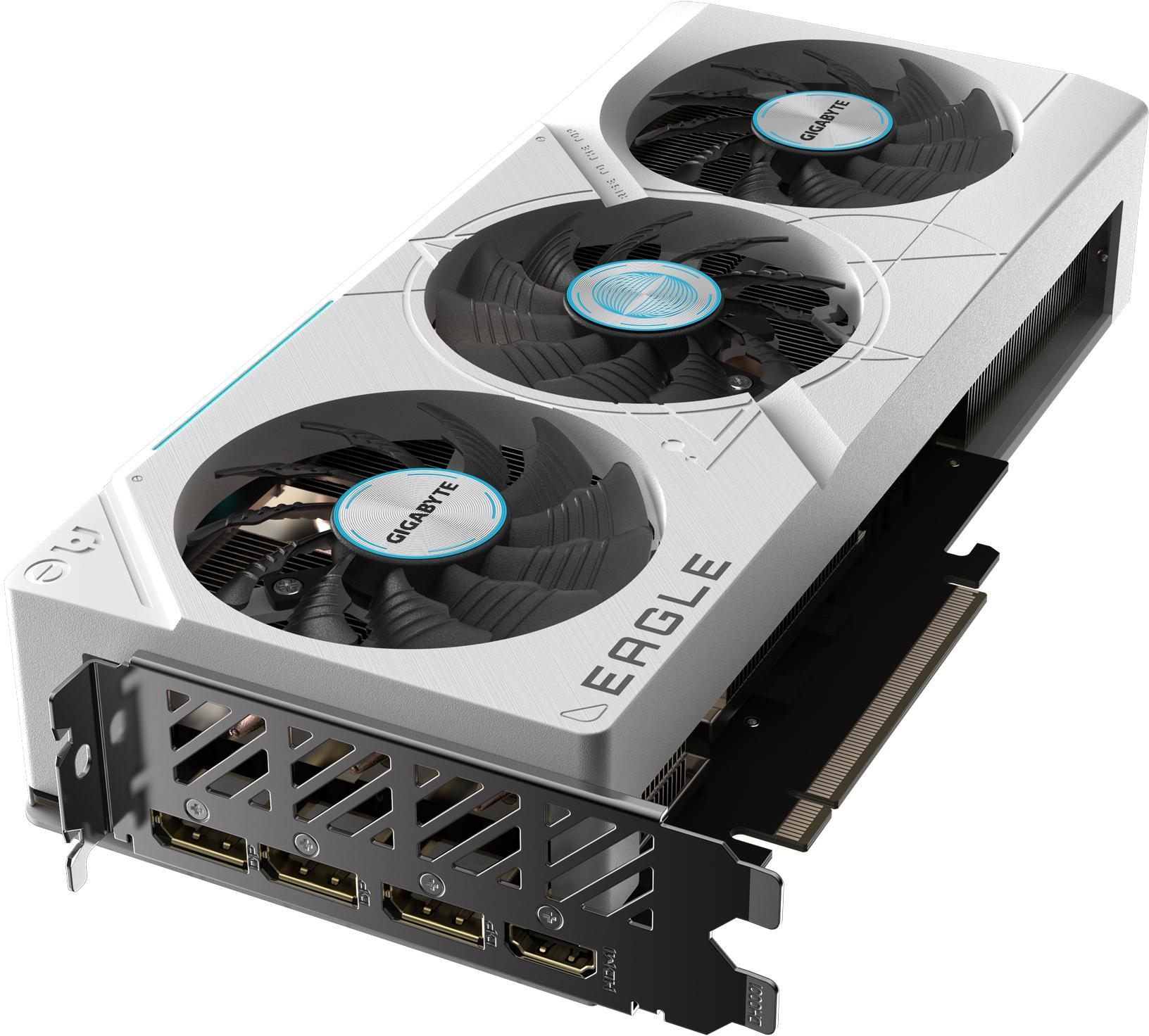 Gigabyte - Gráfica Gigabyte GeForce® RTX 4070 SUPER Eagle OC ICE 12GB GDDR6X DLSS3