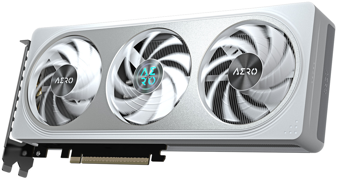 Gigabyte - Gráfica Gigabyte GeForce® RTX 5060 Aero OC 8GB GDDR7 DLSS4