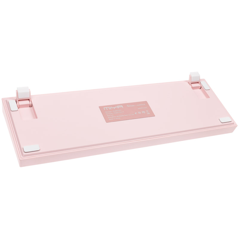 Ducky - Teclado Ducky Miya Pro Sakura SF 65% MX-Red Pink LED PBT - Mecânico (US)