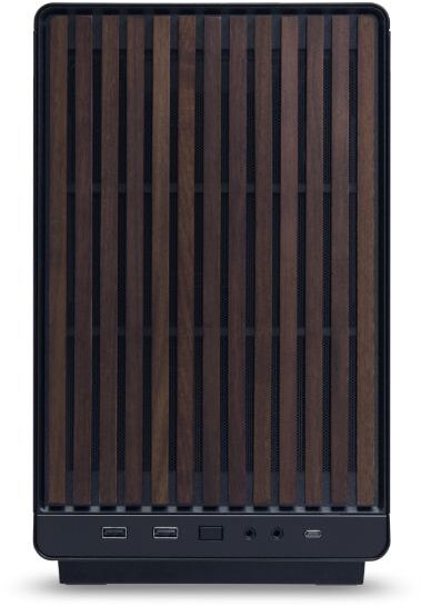 Lian Li - Caixa Micro-ATX Lian Li x Dan Cases A3 Preta Madeira Vidro Temperado