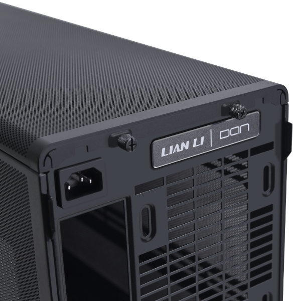Lian Li - Caixa Micro-ATX Lian Li x Dan Cases A3 Preta Madeira Vidro Temperado