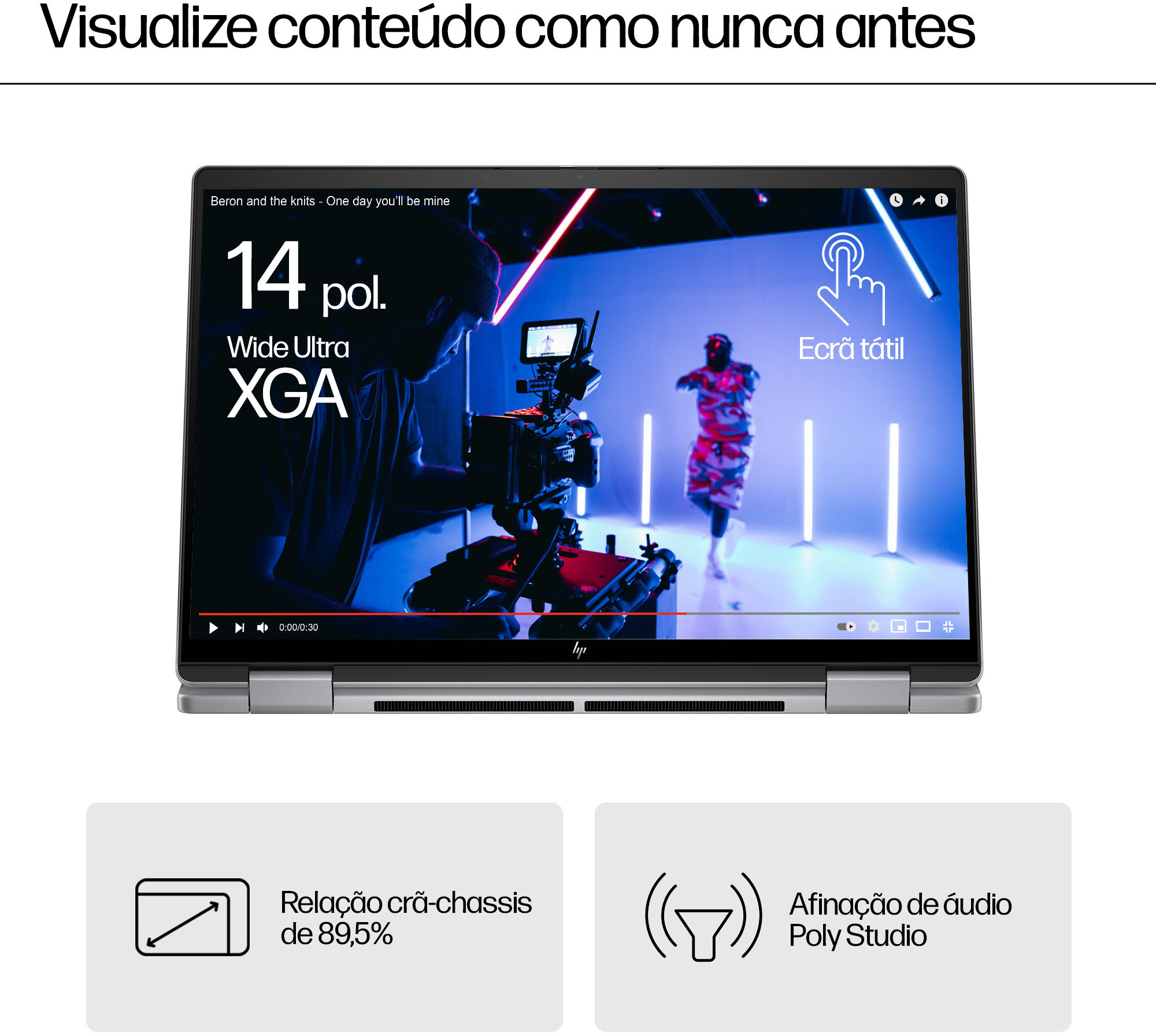 HP - Portatil HP Envy x360 2-in-1 14-fa0004np 14” R5-8640HS 16GB 512GB SSD W11H