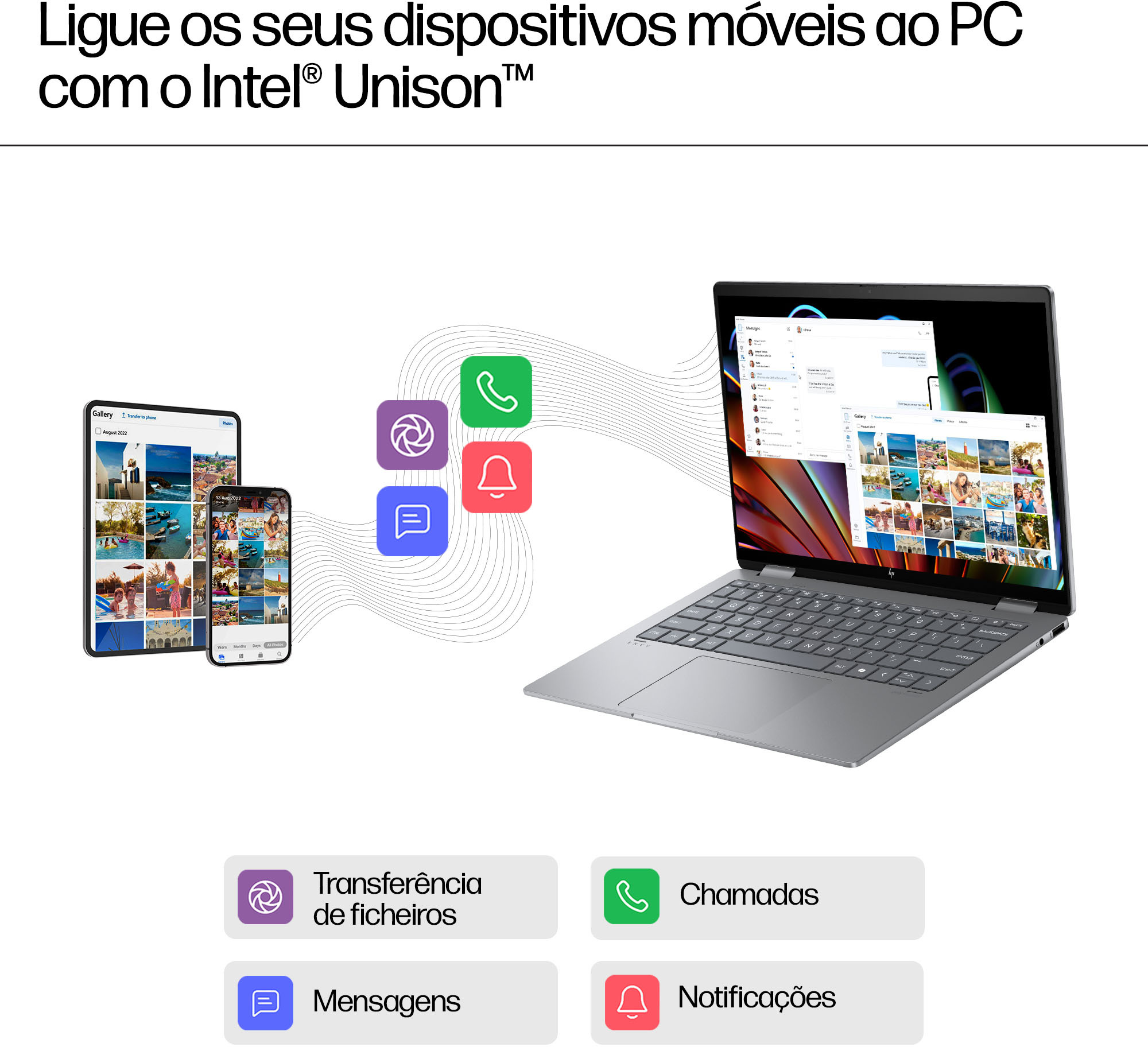 HP - Portatil HP Envy x360 2-in-1 14-fa0004np 14” R5-8640HS 16GB 512GB SSD W11H