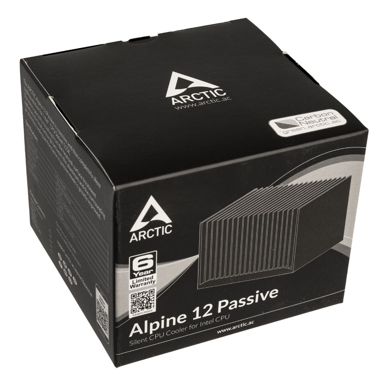 Arctic - Cooler CPU Arctic Alpine 12 Passivo