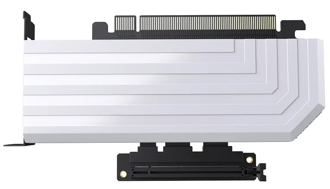 Hyte - Card Riser Hyte PCI-E 4.0 20cm Branco