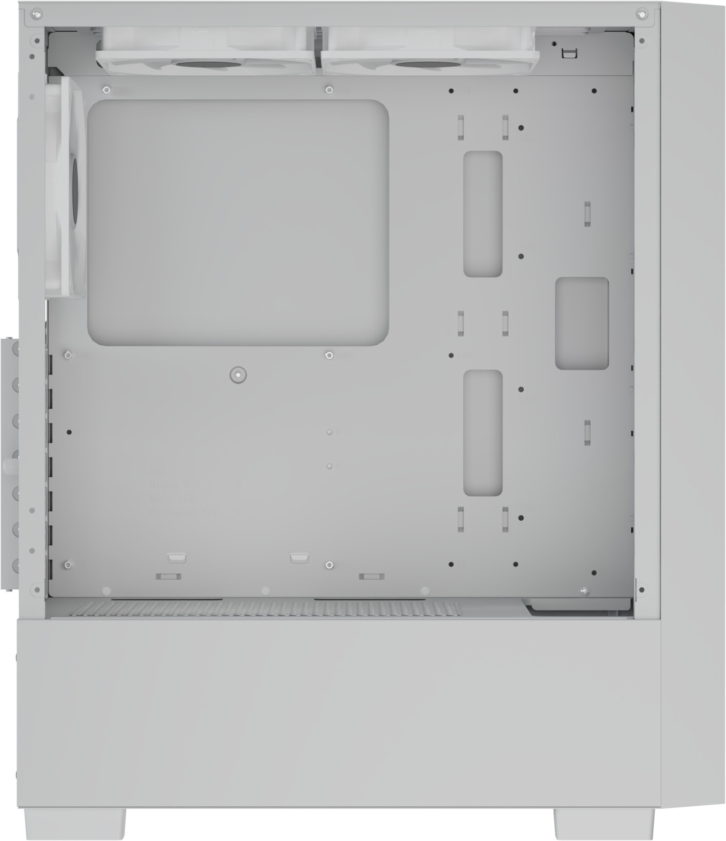 Aerocool - Caixa ATX Aerocool B508A Flow ARGB Vidro Temperado Branco