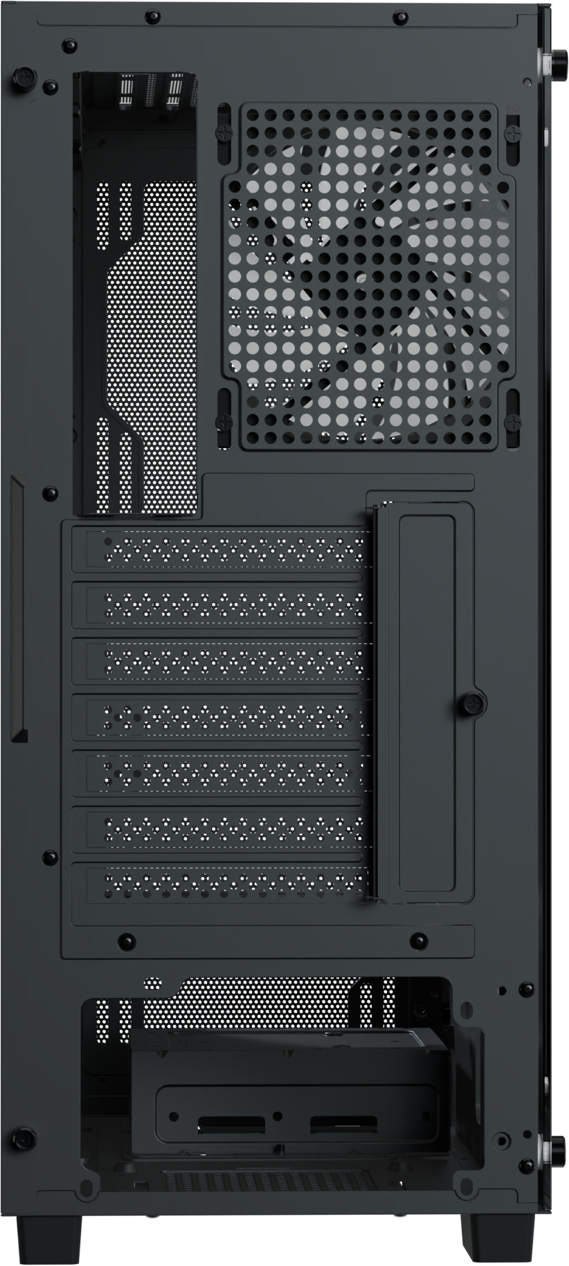 Aerocool - Caixa ATX Aerocool B509A Flow ARGB Vidro Temperado Preto