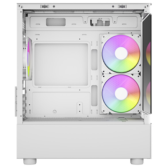 Aerocool - Caixa Micro-ATX Aerocool Viewport Mini Vidro Temperado Branco