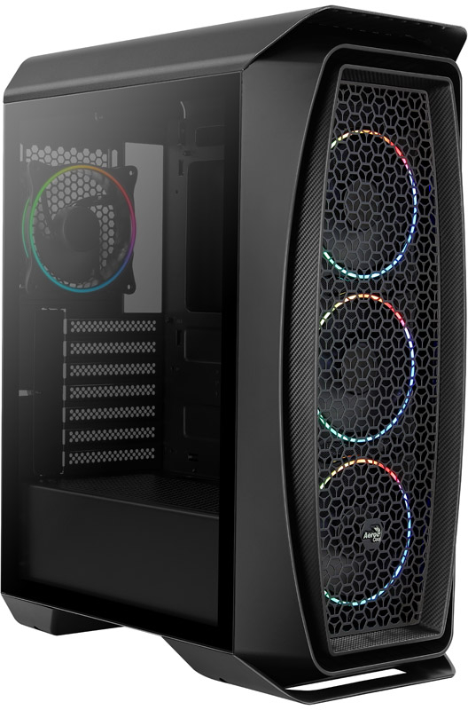 Aerocool - Caixa ATX Aerocool Aero One Eclipse ARGB Vidro Temperado Preto