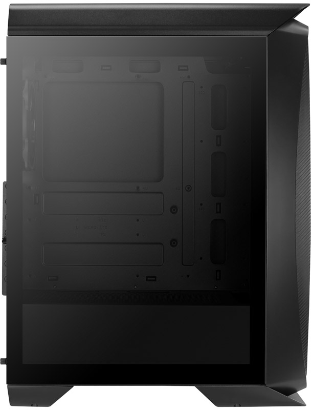 Aerocool - Caixa ATX Aerocool Aero One Eclipse ARGB Vidro Temperado Preto